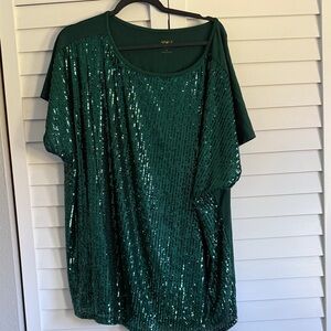 Jingle Belles Kim Gravel Green Top